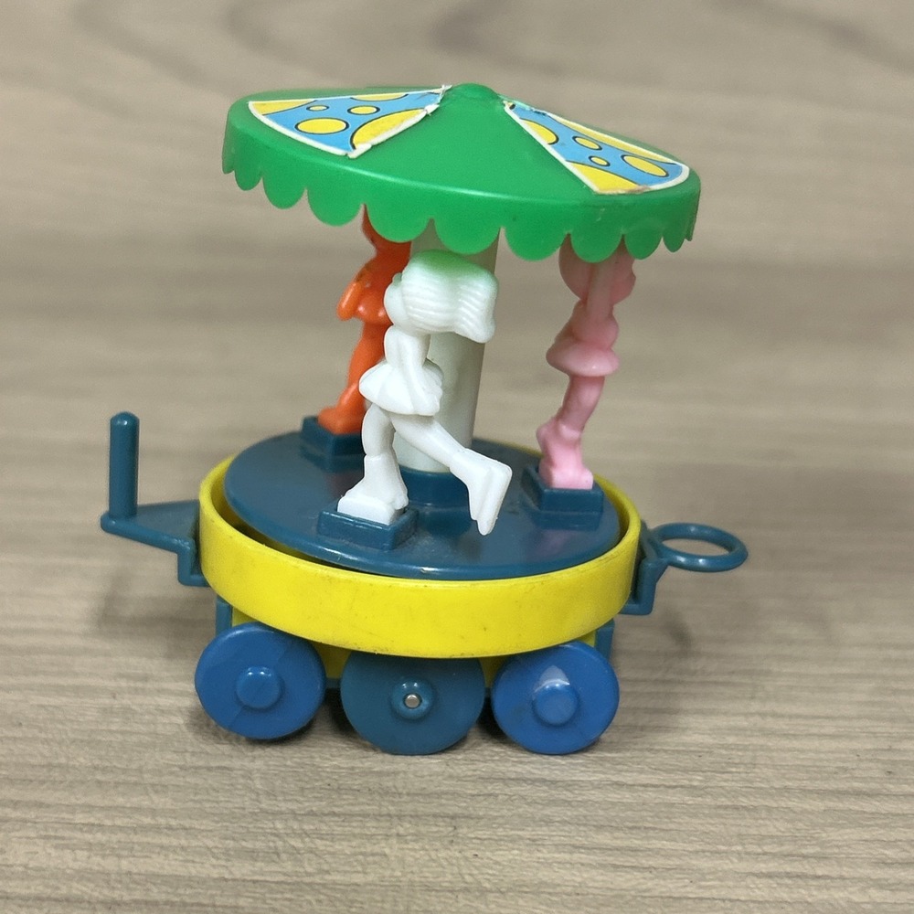 Spinning Circus Train Toy Vintage Janbo Trading Co